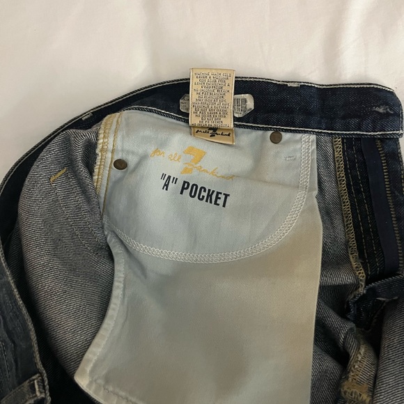 7 for all mankind vintage jeans - Picture 6 of 7